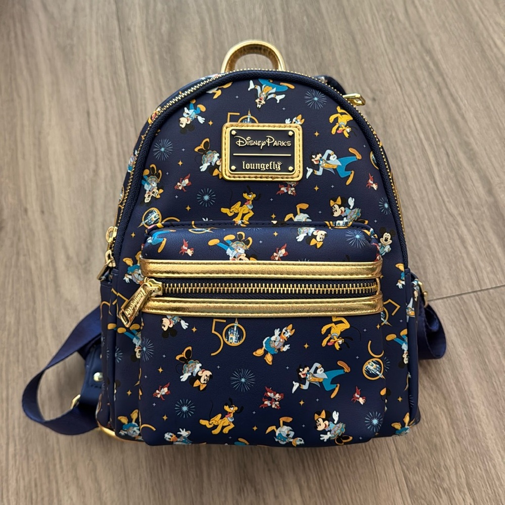 Disney Parks Loungefly - Disney 50th Celebration / Never Used